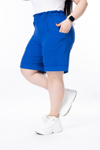 Kurze Shorts - Blau
