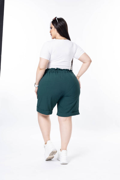 Kurze Shorts - Grün