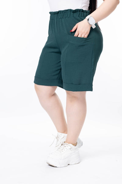 Kurze Shorts - Grün
