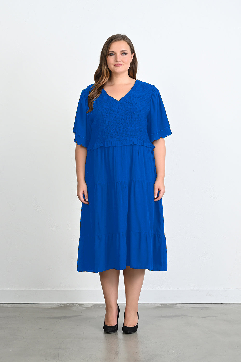 Attraktives Sommerkleid in Blau