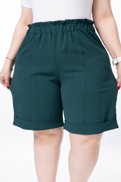 Kurze Shorts - Grün