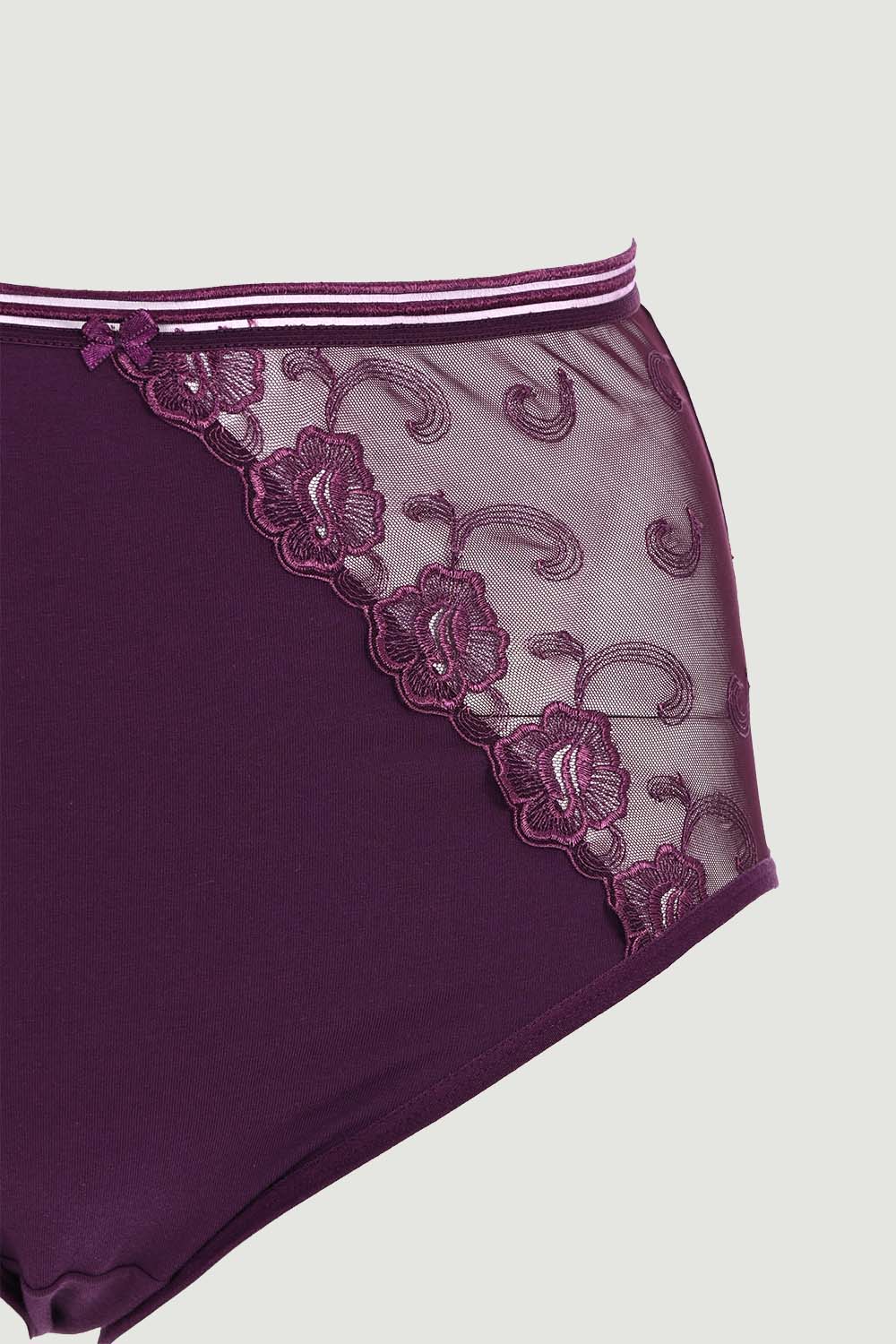 Бикини с декорация от тюл маски Größe