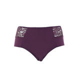 Baumwollslip mit Spitze Everyday – Lila – Lila