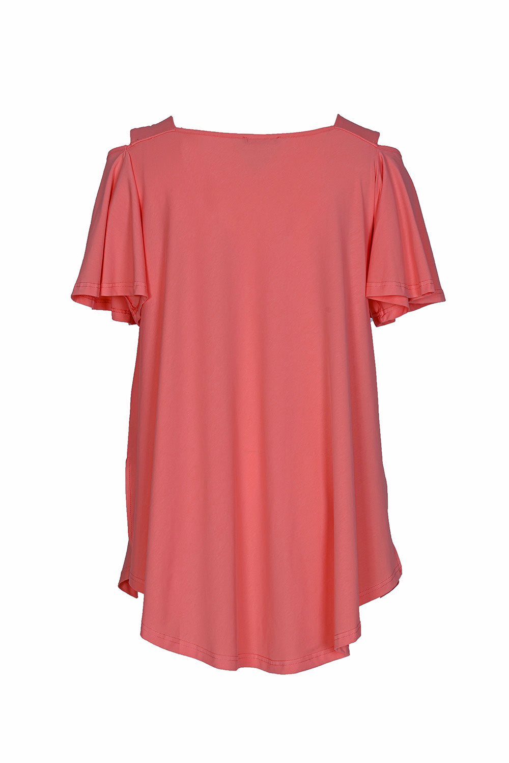 Tunika mit Print und Cut-Out-Shoulder