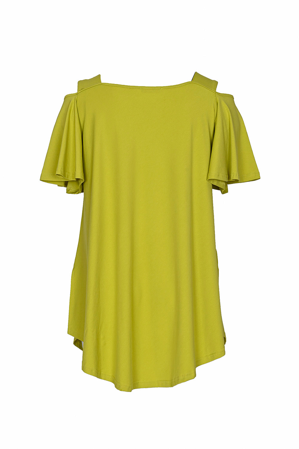 Tunika mit Print und Cut-Out-Shoulder