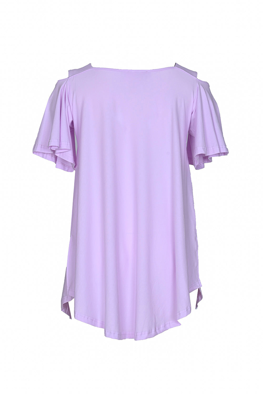 Tunika mit Print und Cut-Out-Shoulder