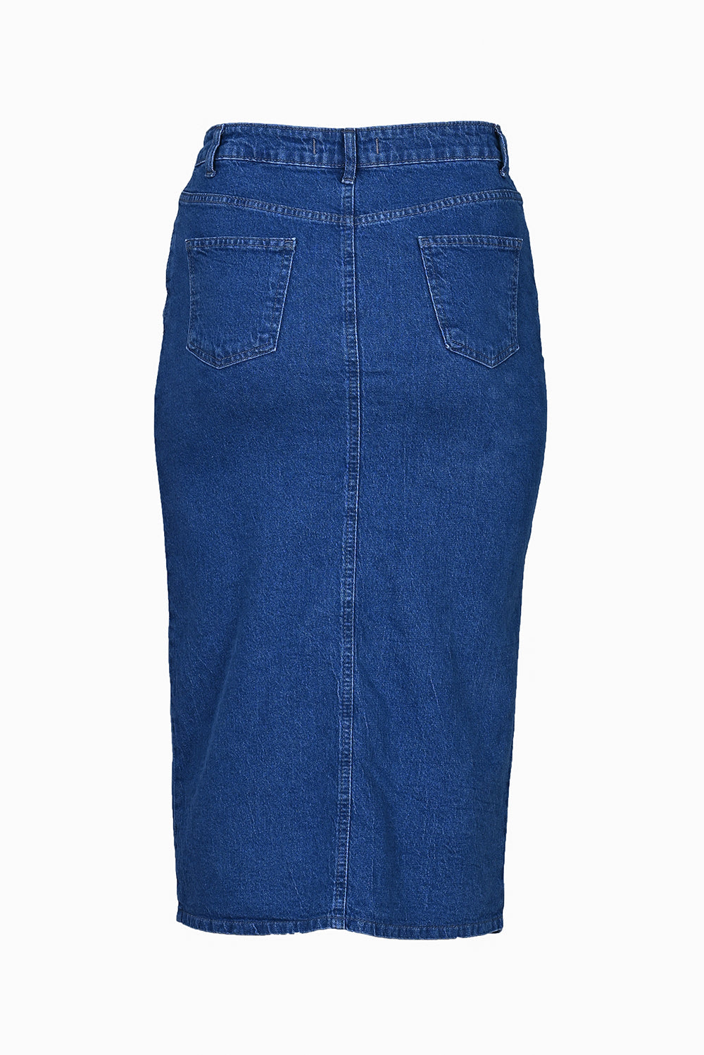 Formende Jeansrock in Midilänge