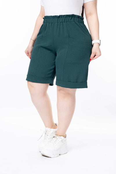 Kurze Shorts - Grün