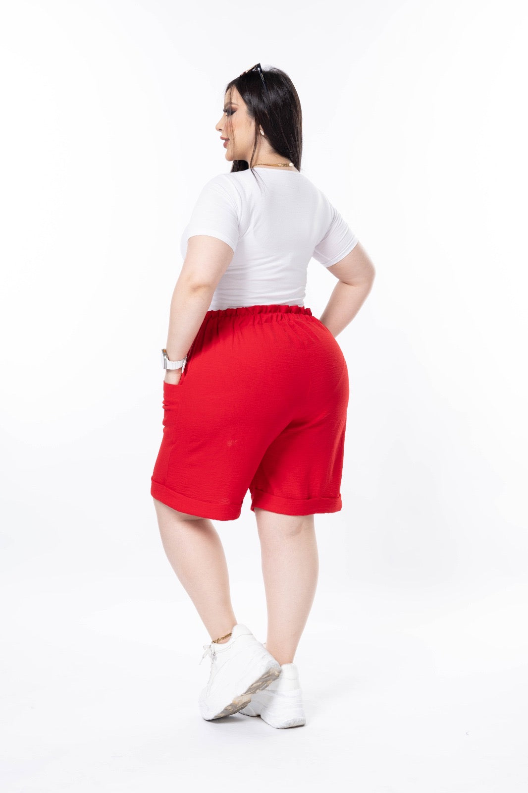 Kurze Hosen - Rot