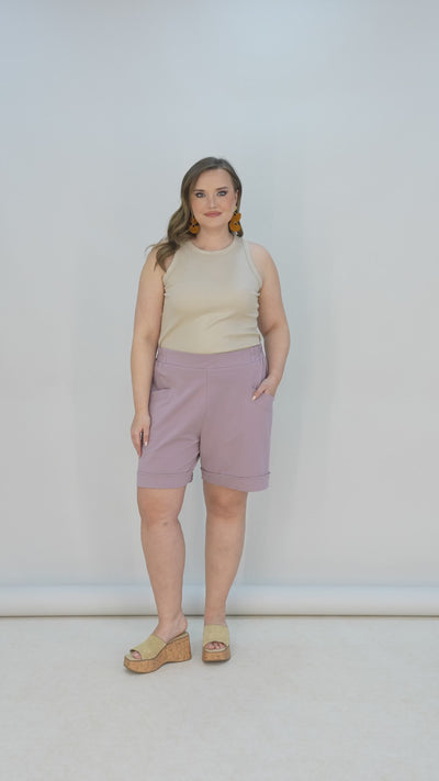 Kurze Hose - Rosa