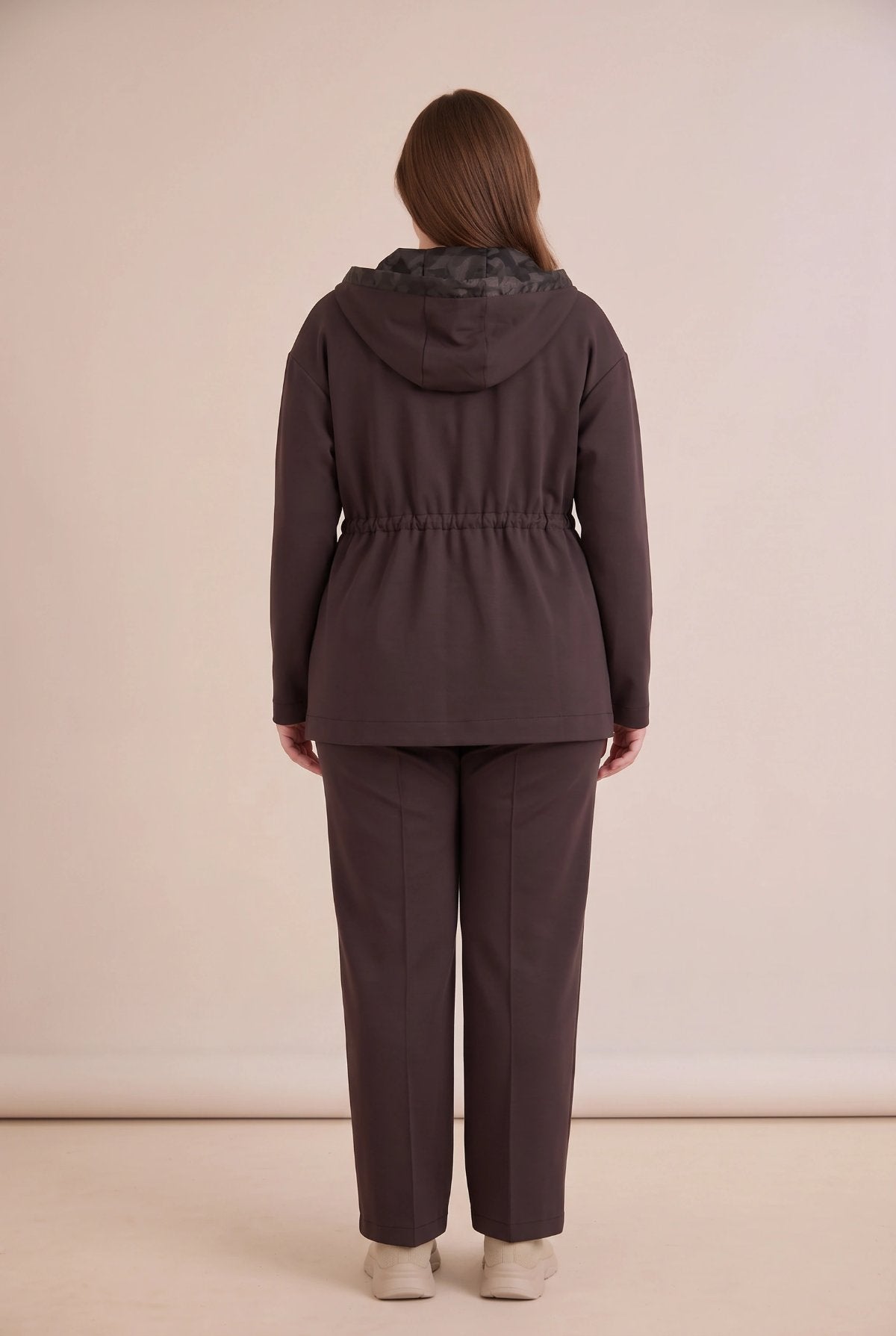 Elegantes zweiteiliges Set - Schokolade – Schokoladenbraun