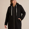 Weiches und warmes Sweatshirt mit Baumwolle - Schwarz – Schwarz