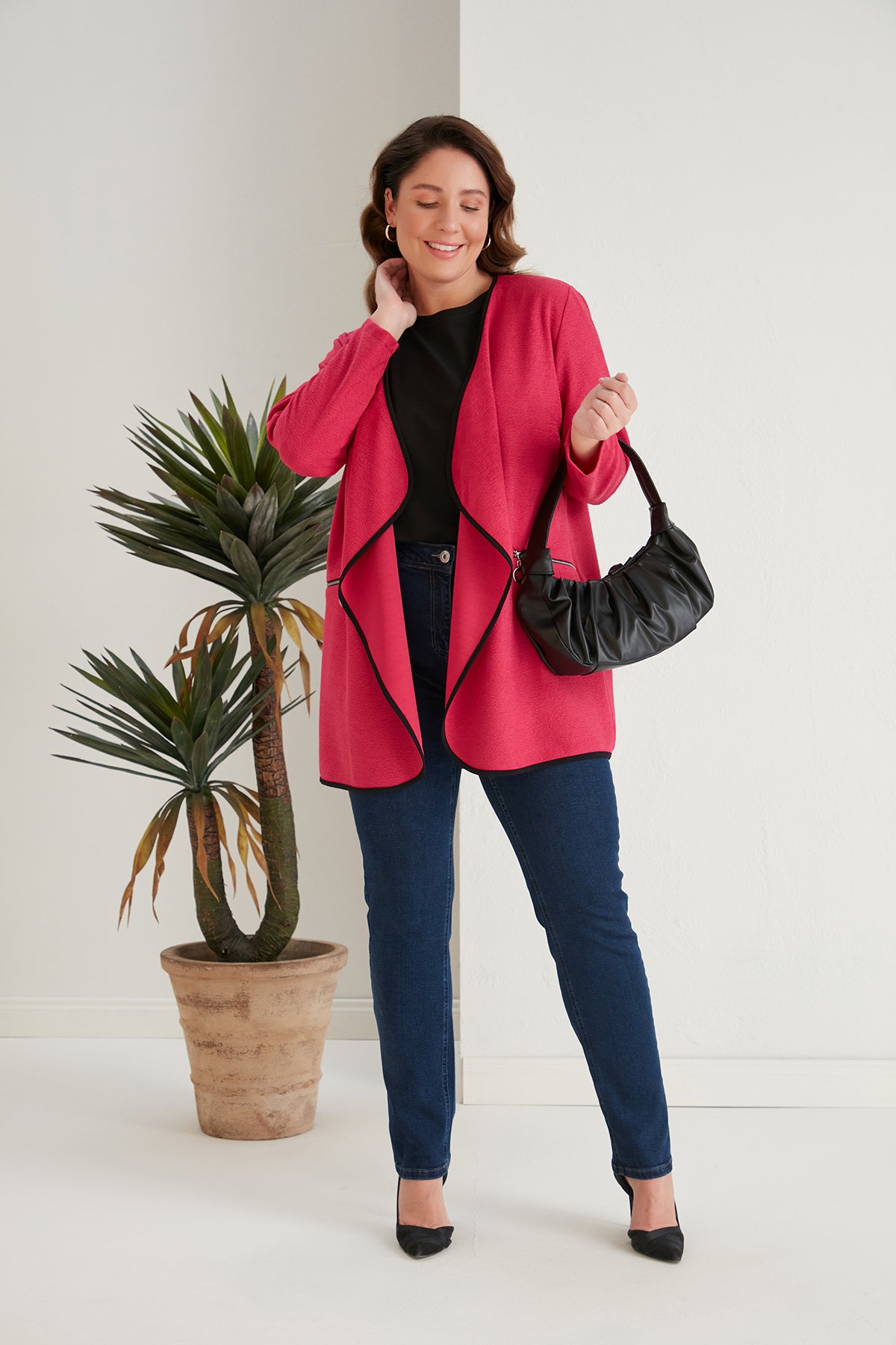 Eleganter Blazer in großen Größen
