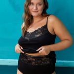 2er-Pack - Sexy Taillenslips mit Spitze am Bund