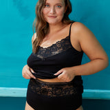2er-Pack - Sexy Taillenslips mit Spitze am Bund